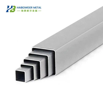 Titanium vierkante buis